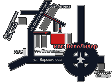 схема проезда